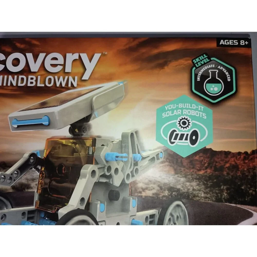 DISCOVERY Stem - You Build-It Solar Vehicle 197 Pieces (Ages 8) (Complete)